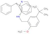 1-Azabicyclo[2.2.2]octan-3-amine, N-[[5-(1,1-dimethylethyl)-2-methoxyphenyl]methyl]-2-(diphenylmethyl)-, (2S,3S)-