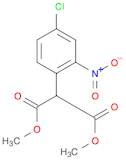 Propanedioic acid, 2-(4-chloro-2-nitrophenyl)-, 1,3-dimethyl ester