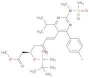 6-Heptenoic acid, 3-[[(1,1-dimethylethyl)dimethylsilyl]oxy]-7-[4-(4-fluorophenyl)-6-(1-methyleth...