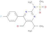 Methanesulfonamide, N-[4-(4-fluorophenyl)-5-formyl-6-(1-methylethyl)-2-pyrimidinyl]-N-methyl-