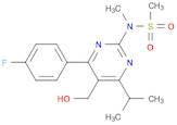 Methanesulfonamide, N-[4-(4-fluorophenyl)-5-(hydroxymethyl)-6-(1-methylethyl)-2-pyrimidinyl]-N-methyl-