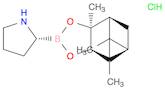 Pyrrolidine, 2-[(3aS,4S,6S,7aR)-hexahydro-3a,5,5-trimethyl-4,6-methano-1,3,2-benzodioxaborol-2-y...