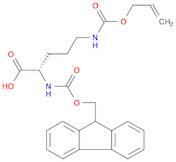 L-Ornithine, N2-[(9H-fluoren-9-ylmethoxy)carbonyl]-N5-[(2-propen-1-yloxy)carbonyl]-