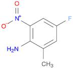 Benzenamine, 4-fluoro-2-methyl-6-nitro-