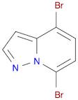 Pyrazolo[1,5-a]pyridine, 4,7-dibromo-