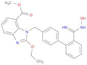 1H-Benzimidazole-7-carboxylic acid, 2-ethoxy-1-[[2'-[(hydroxyamino)iminomethyl][1,1'-biphenyl]-4-yl]methyl]-, methyl ester