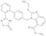 1H-Benzimidazole-7-carboxylic acid, 1-[[2'-(2,5-dihydro-5-oxo-1,2,4-oxadiazol-3-yl)[1,1'-biphenyl]-4-yl]methyl]-2-ethoxy-, methyl ester