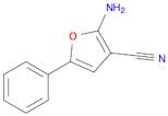 3-Furancarbonitrile, 2-amino-5-phenyl-