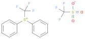 Sulfonium, diphenyl(trifluoromethyl)-, 1,1,1-trifluoromethanesulfonate (1:1)