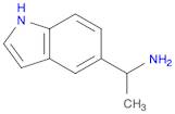 1H-Indole-5-methanamine, α-methyl-