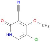 3-Pyridinecarbonitrile, 5-chloro-1,2-dihydro-4-methoxy-2-oxo-