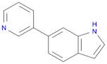 1H-Indole, 6-(3-pyridinyl)-