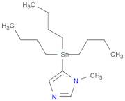 1H-Imidazole, 1-methyl-5-(tributylstannyl)-