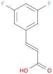 2-Propenoic acid, 3-(3,5-difluorophenyl)-, (2E)-