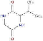 2,5-Piperazinedione, 3-(1-Methylethyl)-