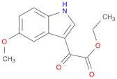 1H-Indole-3-acetic acid, 5-methoxy-α-oxo-, ethyl ester