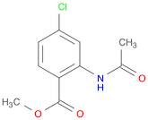 Benzoic acid, 2-(acetylamino)-4-chloro-, methyl ester