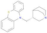 10H-Phenothiazine, 10-[(3R)-1-azabicyclo[2.2.2]oct-3-ylmethyl]-