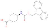 Cyclohexanecarboxylic acid, 4-[[(9H-fluoren-9-ylmethoxy)carbonyl]amino]-, trans-