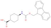 Cyclohexanecarboxylic acid, 4-[[(9H-fluoren-9-ylmethoxy)carbonyl]amino]-, cis-