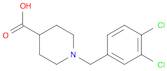4-Piperidinecarboxylic acid, 1-[(3,4-dichlorophenyl)methyl]-