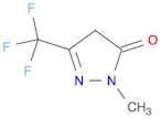 3H-Pyrazol-3-one, 2,4-dihydro-2-methyl-5-(trifluoromethyl)-