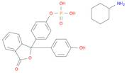 1(3H)-Isobenzofuranone, 3-(4-hydroxyphenyl)-3-[4-(phosphonooxy)phenyl]-, compd. with cyclohexanamine (1:2)