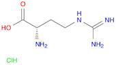 Butanoic acid, 2-amino-4-[(aminoiminomethyl)amino]-, hydrochloride (1:1), (2S)-