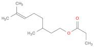6-Octen-1-ol, 3,7-dimethyl-, 1-propanoate