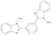1H-Benzimidazole, 2,2'-(1,3-phenylene)bis[1-methyl-