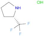 Pyrrolidine, 2-(trifluoromethyl)-, hydrochloride (1:1), (2S)-