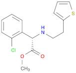 Benzeneacetic acid, 2-chloro-α-[[2-(2-thienyl)ethyl]amino]-, methyl ester, (αS)-