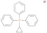 Phosphonium, cyclopropyltriphenyl-, bromide (1:1)