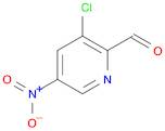 2-Pyridinecarboxaldehyde, 3-chloro-5-nitro-