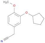 Benzeneacetonitrile, 3-(cyclopentyloxy)-4-methoxy-