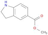 1H-Indole-5-carboxylic acid, 2,3-dihydro-, methyl ester