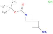 2-Azaspiro[3.3]heptane-2-carboxylic acid, 6-amino-, 1,1-dimethylethyl ester, hydrochloride (1:1)