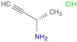 3-Butyn-2-amine, hydrochloride (1:1), (2S)-