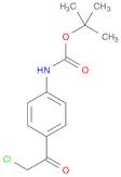 Carbamic acid, N-[4-(2-chloroacetyl)phenyl]-, 1,1-dimethylethyl ester