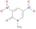 2(1H)-Pyridinone, 1-methyl-3,5-dinitro-