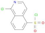 5-Isoquinolinesulfonyl chloride, 1-chloro-