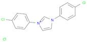 1H-Imidazolium, 1,3-bis(4-chlorophenyl)-, chloride (1:1)