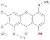 9H-Xanthen-9-one, 8-hydroxy-1,2,3,5-tetramethoxy-