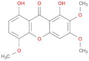 9H-Xanthen-9-one, 1,8-dihydroxy-2,3,5-trimethoxy-