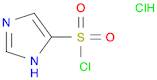 1H-Imidazole-5-sulfonyl chloride, hydrochloride (1:1)