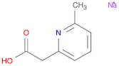 2-Pyridineacetic acid, 6-methyl-, sodium salt (1:1)