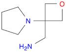 3-Oxetanemethanamine, 3-(1-pyrrolidinyl)-