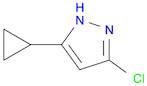 1H-Pyrazole, 3-chloro-5-cyclopropyl-