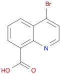 8-Quinolinecarboxylic acid, 4-bromo-