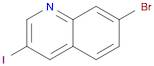 Quinoline, 7-bromo-3-iodo-